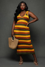 Load image into Gallery viewer, Afrika Knit Maxi Dress