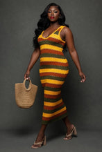 Load image into Gallery viewer, Afrika Knit Maxi Dress