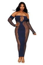 Load image into Gallery viewer, Navy Lingerie Gown
