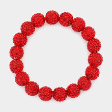 Load image into Gallery viewer, Rhinestone Pave Stretch Bracelet
