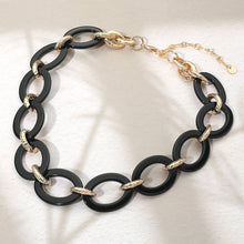 Load image into Gallery viewer, Chunky Resin Link Necklace
