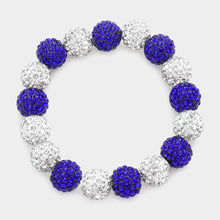 Load image into Gallery viewer, Rhinestone Pave Stretch Bracelet
