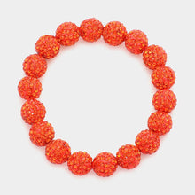 Load image into Gallery viewer, Rhinestone Pave Stretch Bracelet
