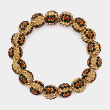 Load image into Gallery viewer, Rhinestone Pave Stretch Bracelet
