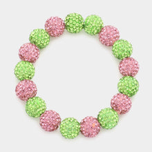 Load image into Gallery viewer, Rhinestone Pave Stretch Bracelet
