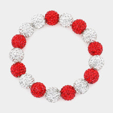 Load image into Gallery viewer, Rhinestone Pave Stretch Bracelet
