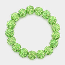 Load image into Gallery viewer, Rhinestone Pave Stretch Bracelet
