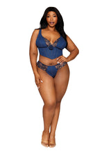 Load image into Gallery viewer, Denim Bustier Set
