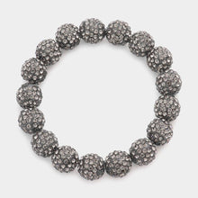 Load image into Gallery viewer, Rhinestone Pave Stretch Bracelet
