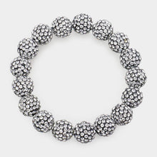 Load image into Gallery viewer, Rhinestone Pave Stretch Bracelet
