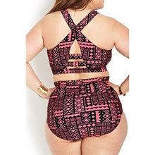 Load image into Gallery viewer, Aztec Swimsuit - Kurvacious Boutique

