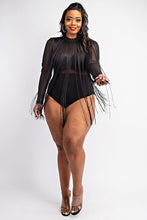 Load image into Gallery viewer, Fringe Bodysuit
