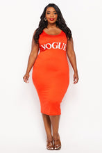 Load image into Gallery viewer, Vogue Tank Dress
