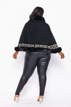 Load image into Gallery viewer, Faux Fur Ruana
