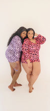 Load image into Gallery viewer, Hot Pink Leopard Romper
