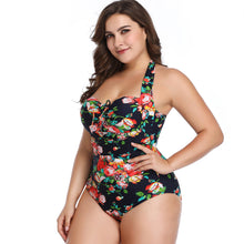 Load image into Gallery viewer, Floral Swimsuit - Kurvacious Boutique
